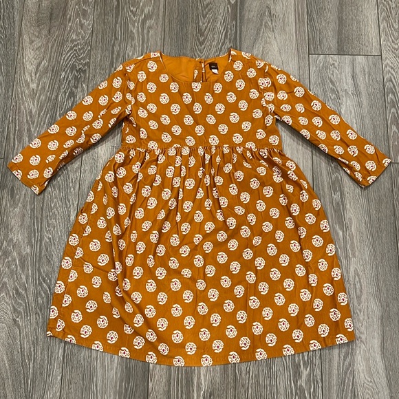 Tea Collection Other - NWOT Tea Collection Printed Baby Doll Corduroy Dress